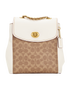 Parker Convertible Backpack, &pound;120, Handbags, Beige/Cream, Canvas/Leather, Front view